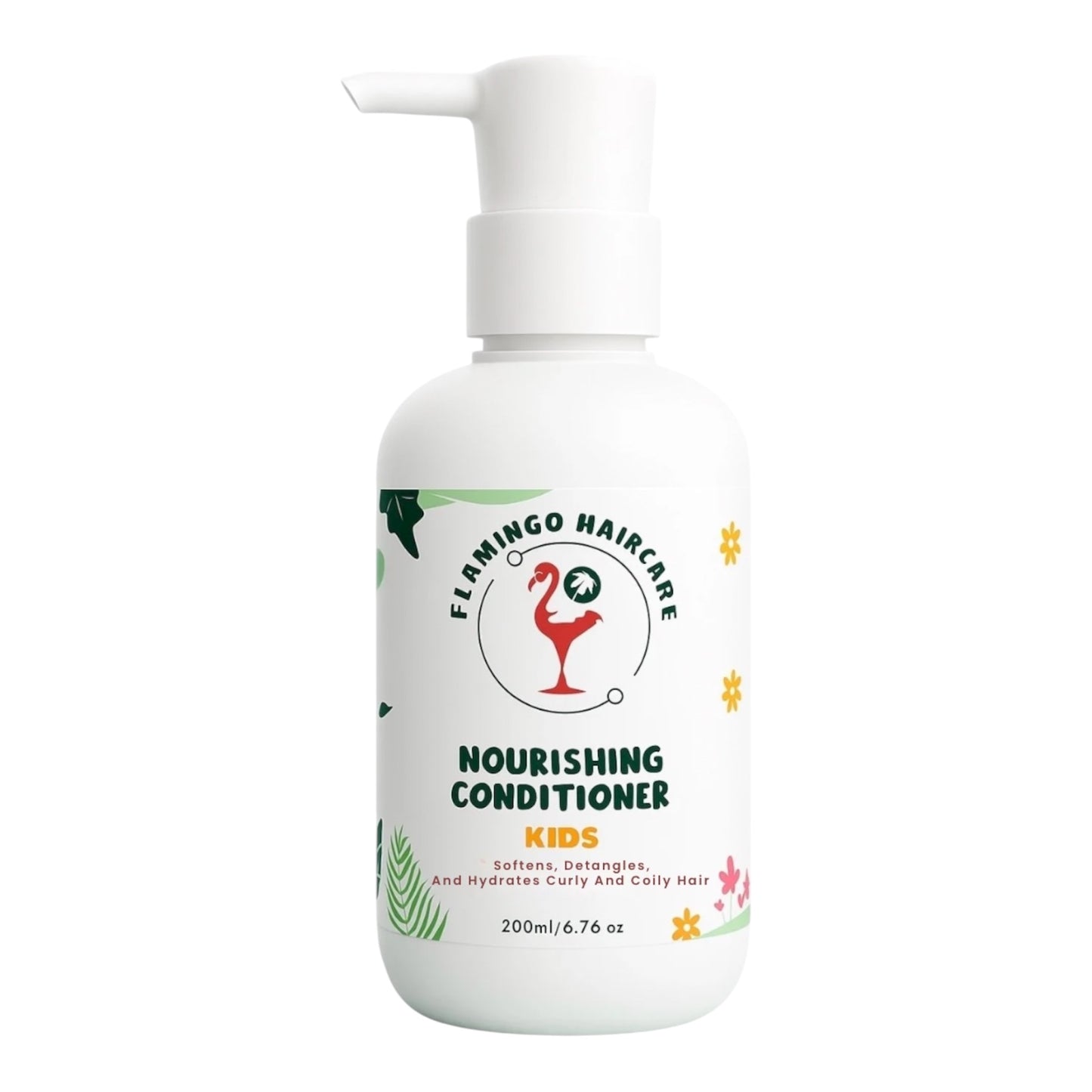 Flamingo Haircare Kids Nourishing Conditioner – Detangles & Softens Curls  200ml